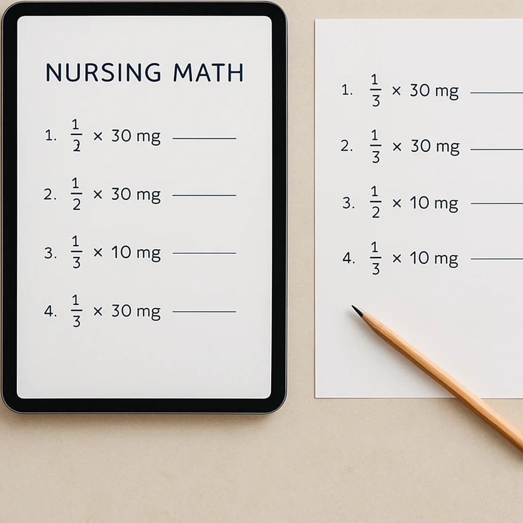 Nursing Math Workbook